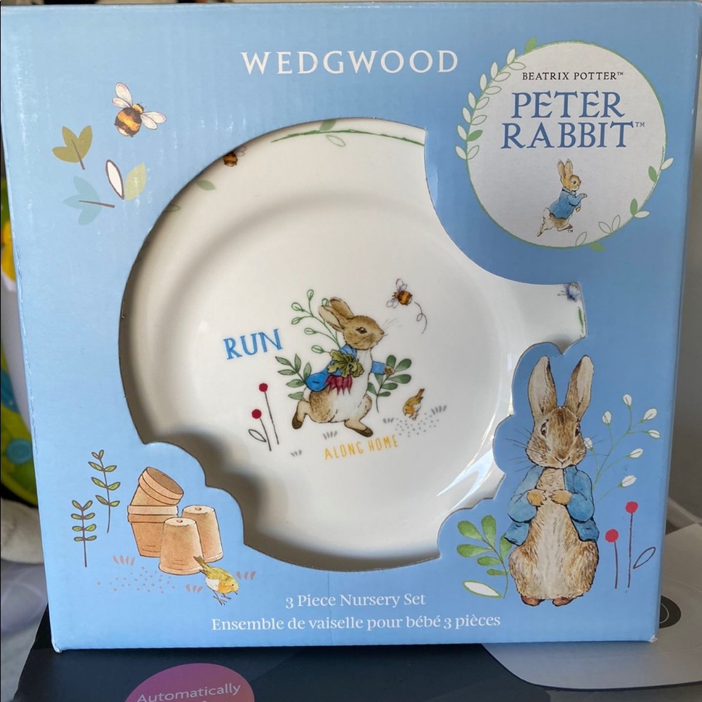 Wedgewood Peter Rabit 3 piece set